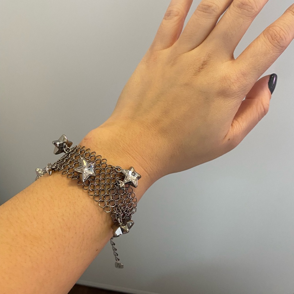 Swarovski star bracelet